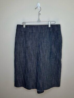 REISS Business Casual  Skirt with Subtle Mermaid Shape Grey Size 8